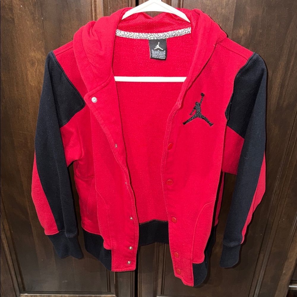 Jordan Kids Jacket in Red and Black